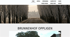 Desktop Screenshot of brunnenhof.ch