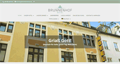 Desktop Screenshot of brunnenhof.de